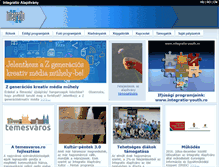 Tablet Screenshot of integratio.ro